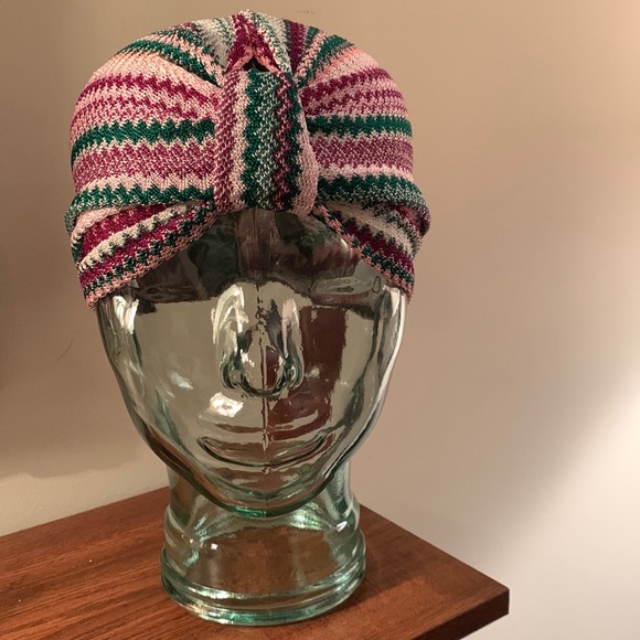 MISSONI Chevron-Striped Knotted Turban - Picture 3 of 5
